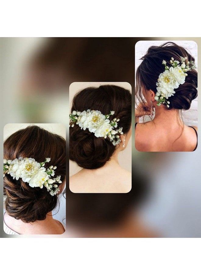 Artificial Flower Made Hair Accessories And Hairpin For Women White 2215 Pack Of 1 - pzsku/Z7C7022F540B73373EDBFZ/45/_/1690022439/7f7fc429-d3b4-4686-931e-8c2cf85e5c89