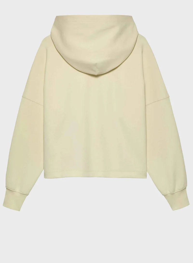 Calvin Klein Jeans Kids Glitter Logo Hoodie