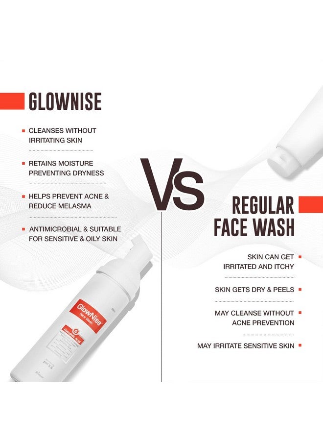 Brinton Glownise Deep Cleansing Skin Whitening Foam, No Parabens, Sulphate Free Face Wash, White, 60 Ml - Image 2