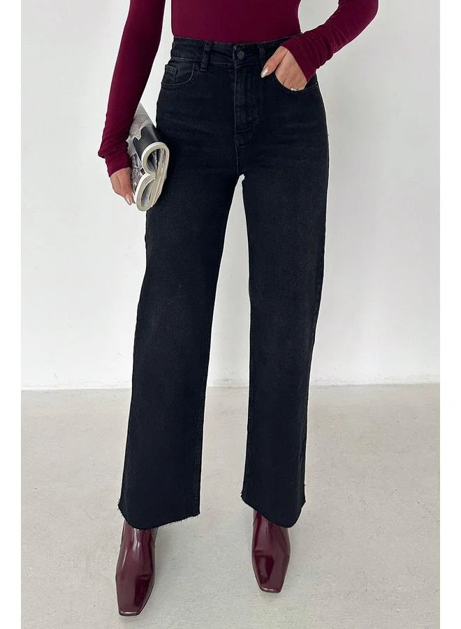 Noa Noa Women's High-Rise Straight-Leg Jeans – Blue Line