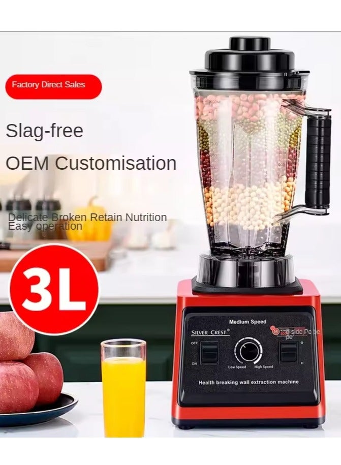 ELTRAZONE New Silver Crest sc-9880 blender 3L Capacity double cup 8000w food supplement cooking machine juicer - Image 2