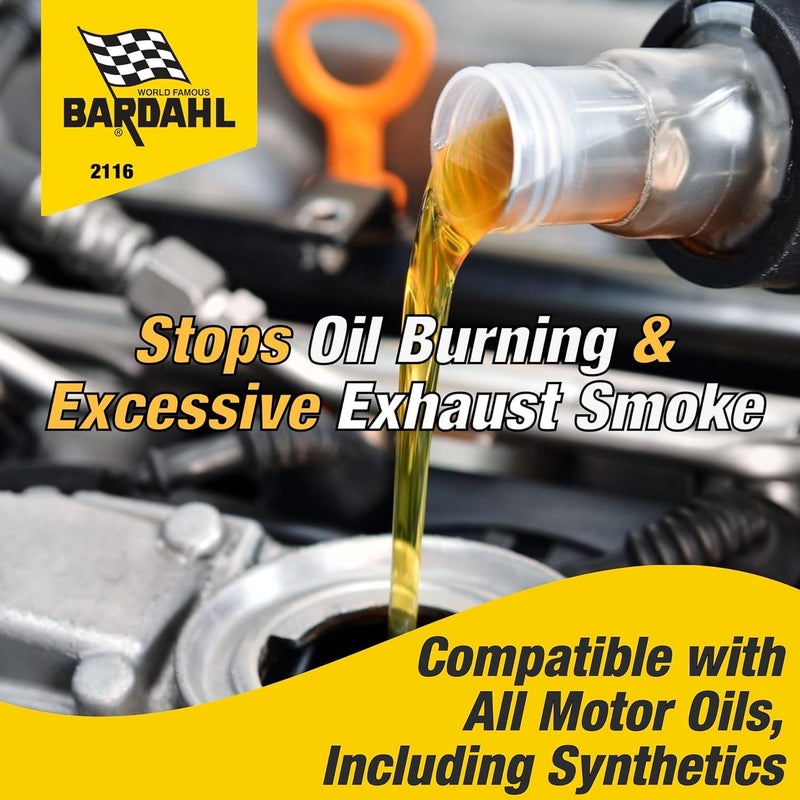 Bardahl No Smoke Oil Additive - 16 fl. oz. - Image 2