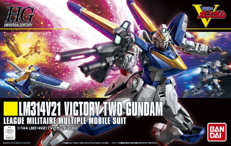 BANDAI SPIRITS Bandai Hobby HGUC V2 Gundam Model Kit (1/144 Scale) - Image 3