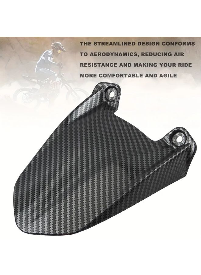 Carbon Fiber Racing Rear Fender Mudguard Easy Install No Drilling Required Durable Plastic For Off Road Motorcycles Enduro Talaria Sting X3 MX3 MX4 Motorcycle Accessories - Image 5