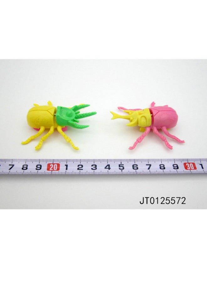 Archaeological Model Dinosaur Toy Accessories Fan Little Dinosaur Splicing Model Animal 4 Assembled Dinosaur Skeleton-颜色:4款混装  - Image 2