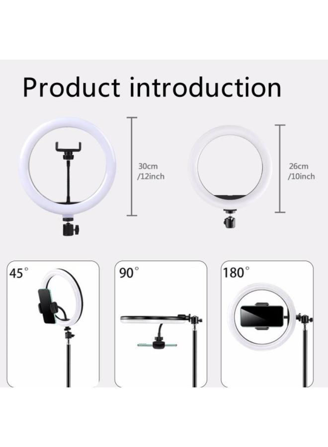Dedicated 10/12-inch RGB Video Live Fill Light Ring Light Beauty Ring Photography Light In Stock-Color:Wall Hanging 12 Inches - Image 3