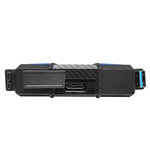 ADATA HD710 Pro - 2 TB External Hard Drive - Shockproof, Waterproof & Dustproof - Durable Storage - For Gamers, Students & Professionals - Mac, PC & Linux Compatible - Blue - AHD710P-2TU31-CBL - Image 3