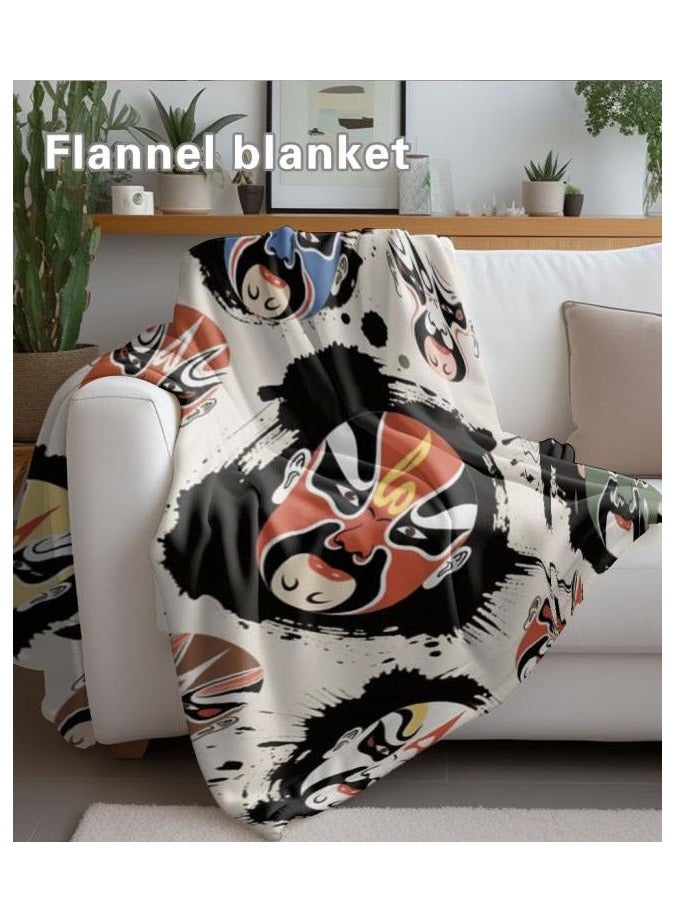 general Flannel thin blanket (warm and comfortable, suitable for sleep, gaming, dust removal and sandproof) 150cm*200cm - 1036 - Image 1