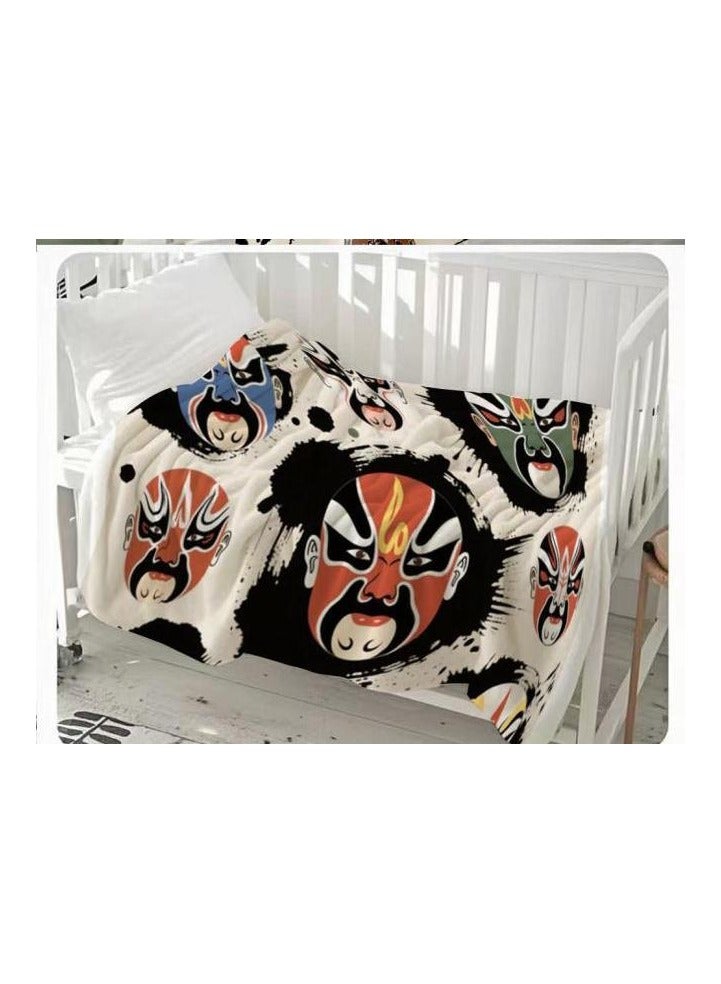 general Flannel thin blanket (warm and comfortable, suitable for sleep, gaming, dust removal and sandproof) 150cm*200cm - 1036 - Image 3