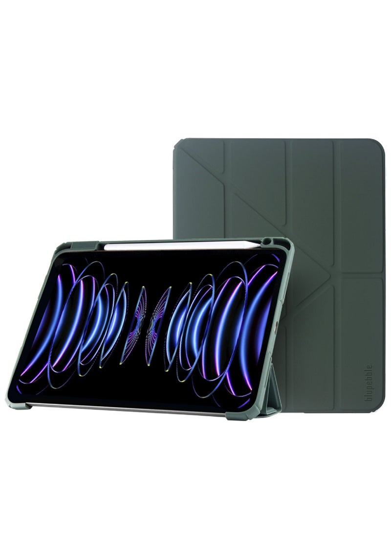 blupebble - Hybrid Folio with Pen Holder Transparent Back with Auto Sleep/Wake function Shockproof Slim Case Designed for iPad 10.2-inch 7/8/9th Gen - Image 1