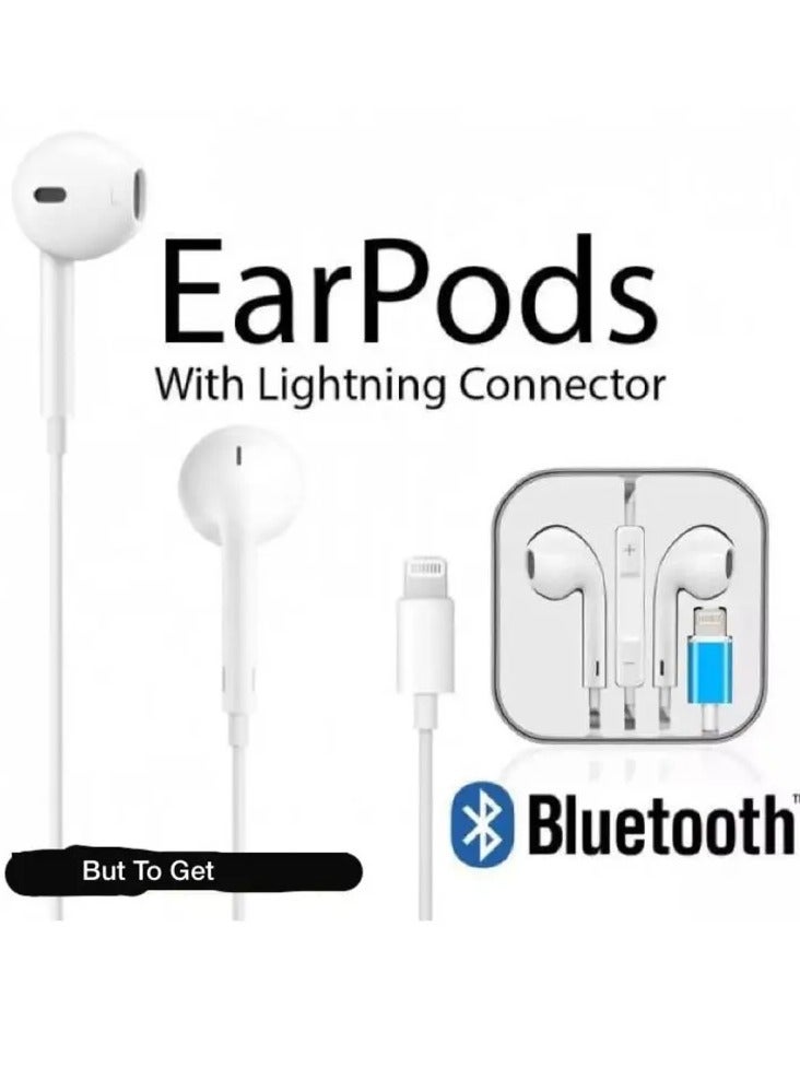 Bluetooth Wired Lightning Jack Handsfree - Image 3