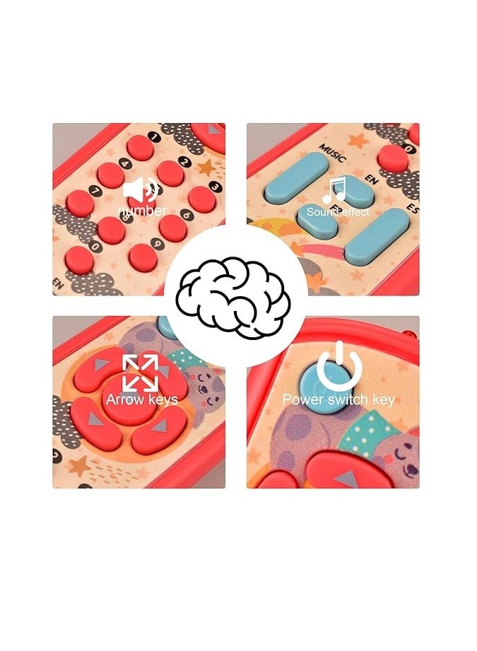 Baby Toys for 1 Year Old Boys Girls, Baby TV Remote Control Toy with English Spanish and French, Baby Sensory Toys with Light  Sound, Birthday Gift for 1 2 3 Year Old Boy Girl - Image 3