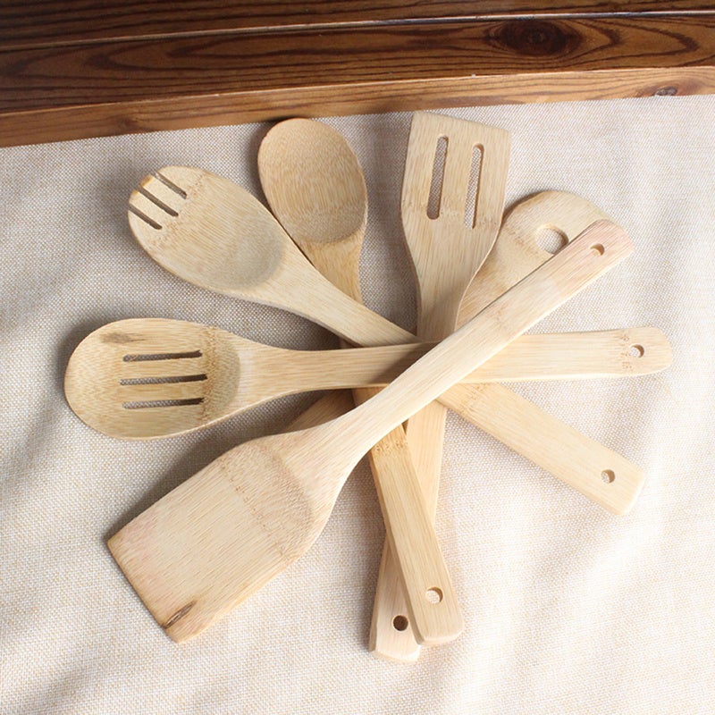 Set of 6 Pcs Kitchen Tools Spatula Turner Utensils for Cooking - Image 3