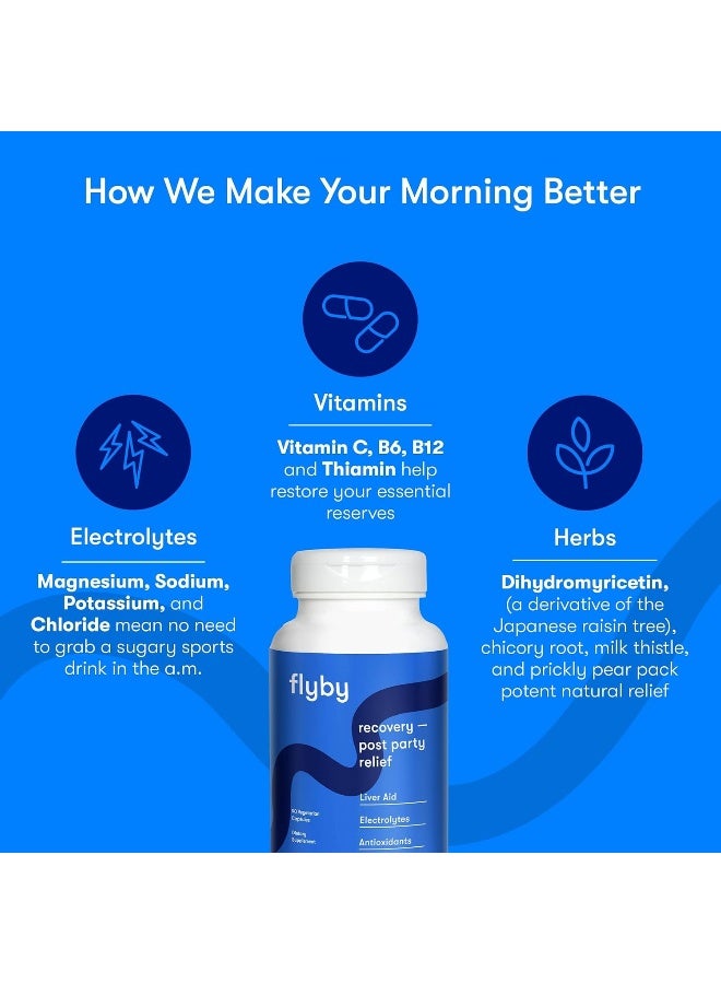 فلاي باي حبوب لتحسين الصباح وترطيب الجسم بسرعة، 30 كبسولة - Image 2