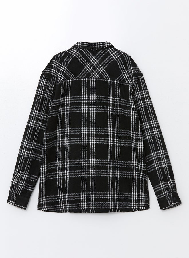 LC WAIKIKI Regular Fit Long Sleeve Plaid Men's Shirt  - Image 5