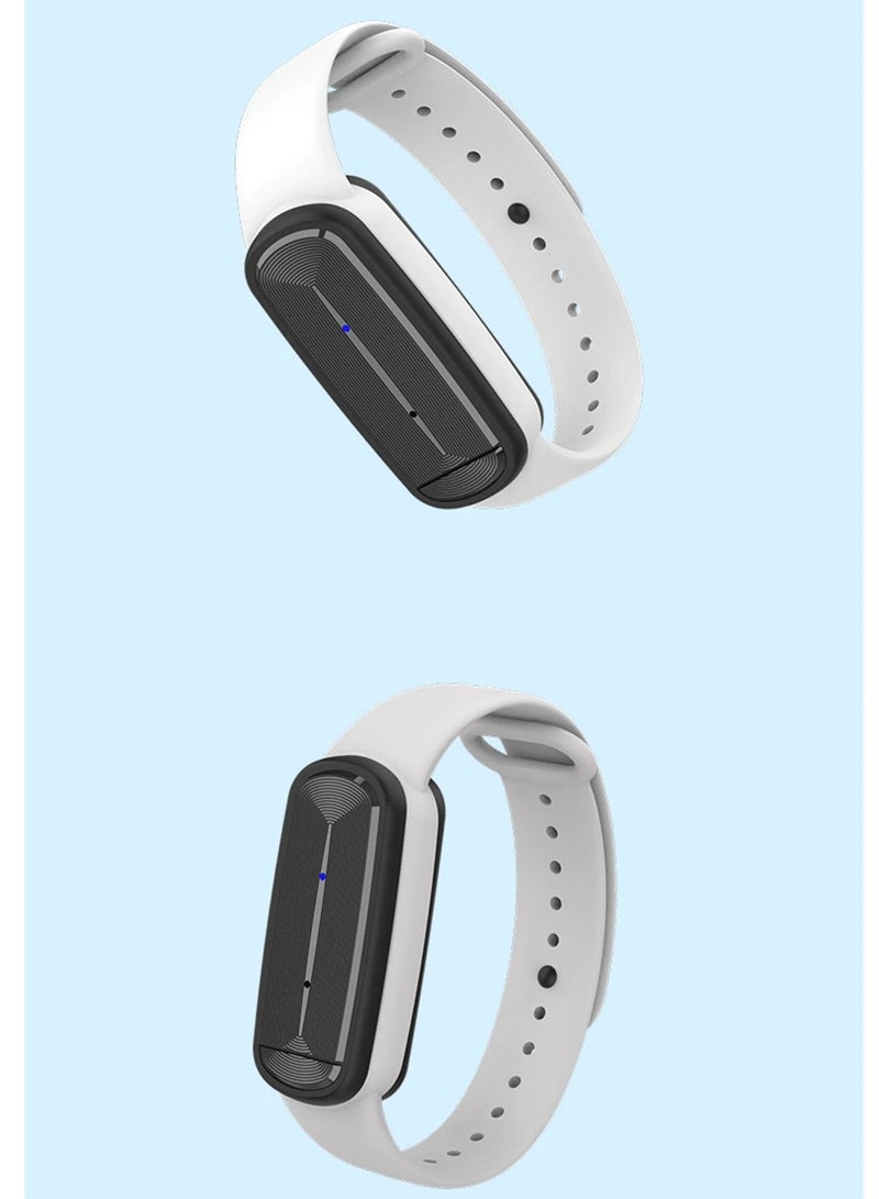 AROAQ M90 Ultrasonic Anti Mosquito Bracelet for Kids 100% Natural Non Toxic Pure Essential Mosquito Repellent Pest Reject Watch - Image 2