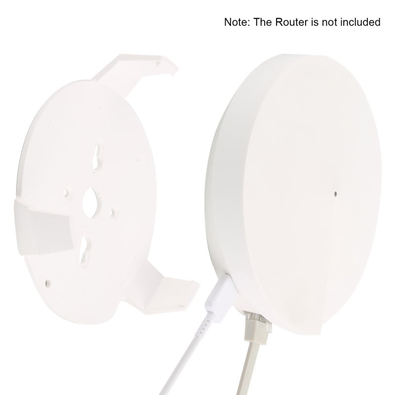 حامل جداري لنظام الواي فاي الشبكي الكلي TP-Link Deco M5/P7 للمنزل بأكمله، حامل بracket متين لروتر Deco M5/P7، حامل جداري لروتر TP-LINK يوفر المساحة، أبيض، عبوة واحدة - Image 4