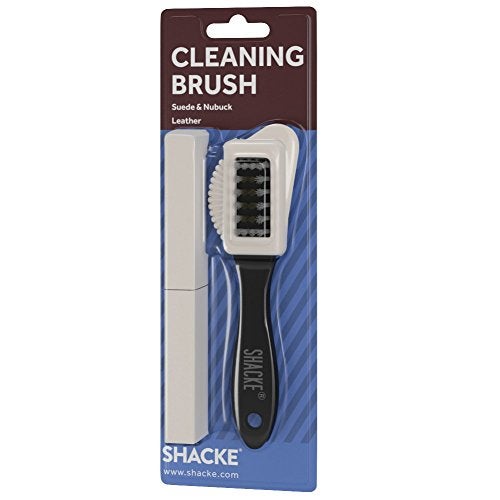 Shacke Suede & Nubuck 4-Way Leather Brush Cleaner + 2 Erasers - Image 2