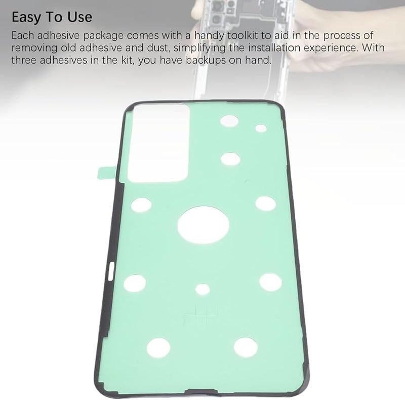 استبدال الزجاج الخلفي لسامسونج جالاكسي إس 23 إف إي SM S711U S711W مع مجموعة اللاصق - Image 3