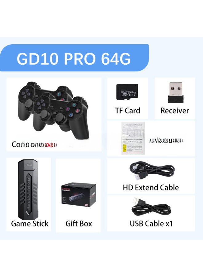 ام 8 آلة ألعاب منزلية لاسلكية بمقبض مزدوج، آلة ألعاب PSP أركيد مزدوجة للتلفزيون، آلة ألعاب M8 - Image 1