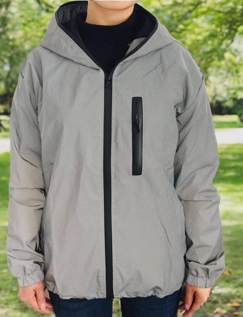 TR Women's Fully Reflective Jacket Cycling Jacket - Image 5