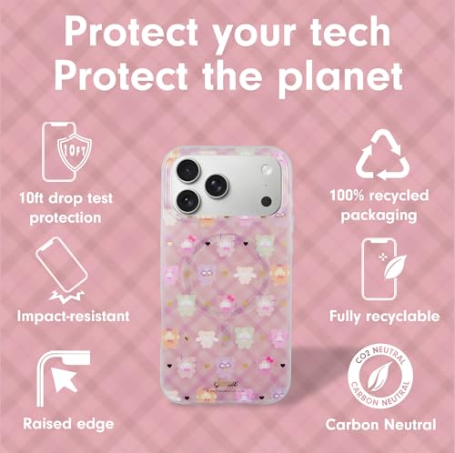 Sonix x Sanrio Case for iPhone 17 Pro Max | Compatible with MagSafe | 10ft Drop Tested | Hello Kitty and Friends Latte Bears - Image 4