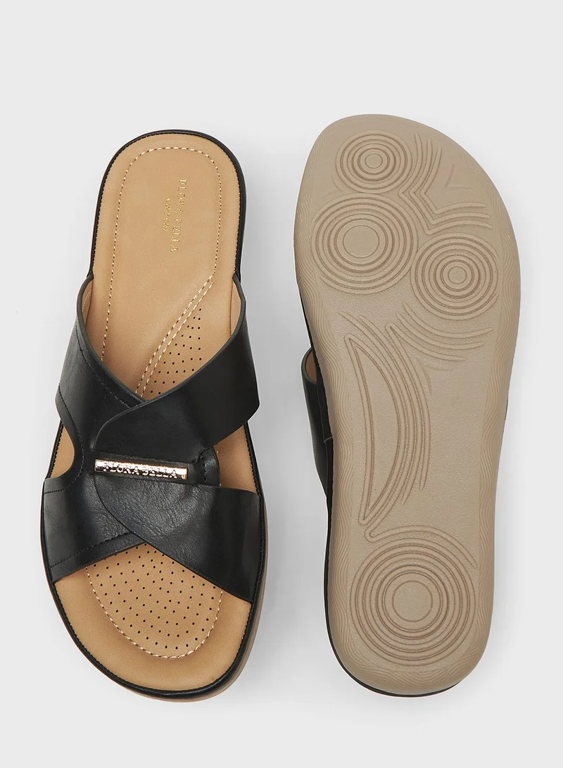 shoexpress Multi Strap Flat Sandals