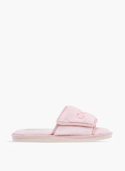 Le Confort Womens Embroidered Slip-On Bedroom Slippers