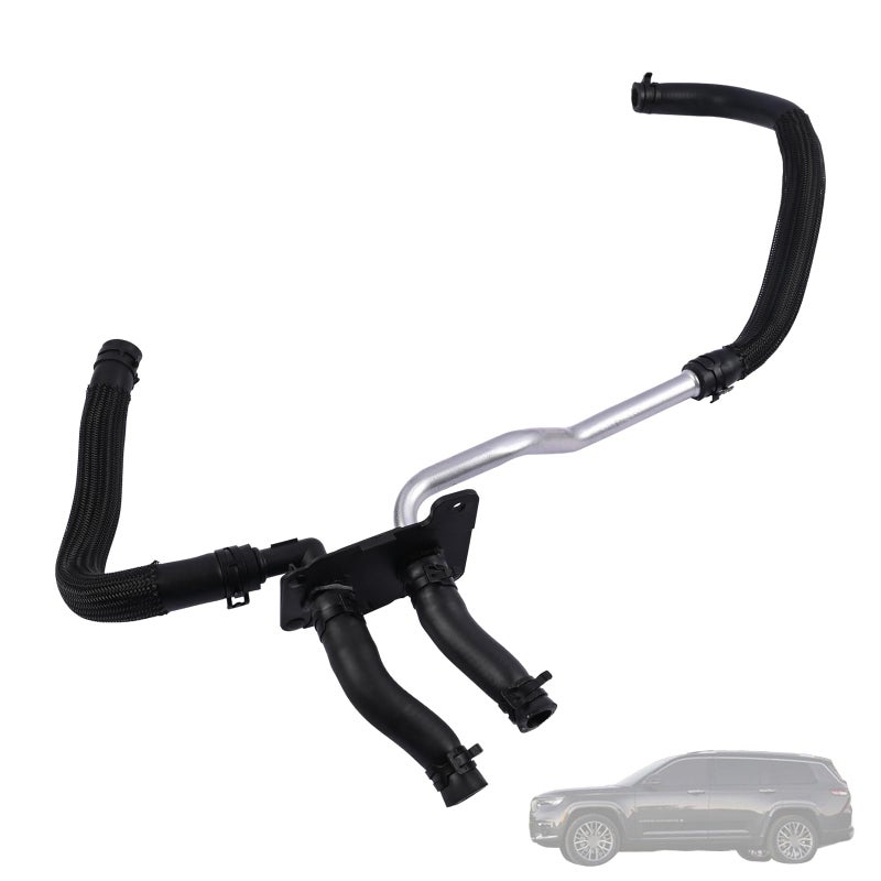 Getfarway 55038030AN Heating Supply and Return Hose and Tube Compatible with Jeep Grand Cherokee 20112021 Fit for Dodge Durango 20112014 Return Heater Hose Set Replace 55038030AD - Image 2