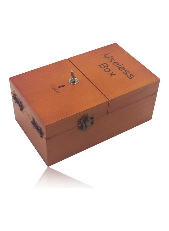 NIBEMINENT Wooden Useless Box Anti-Stress Toy  - Image 1