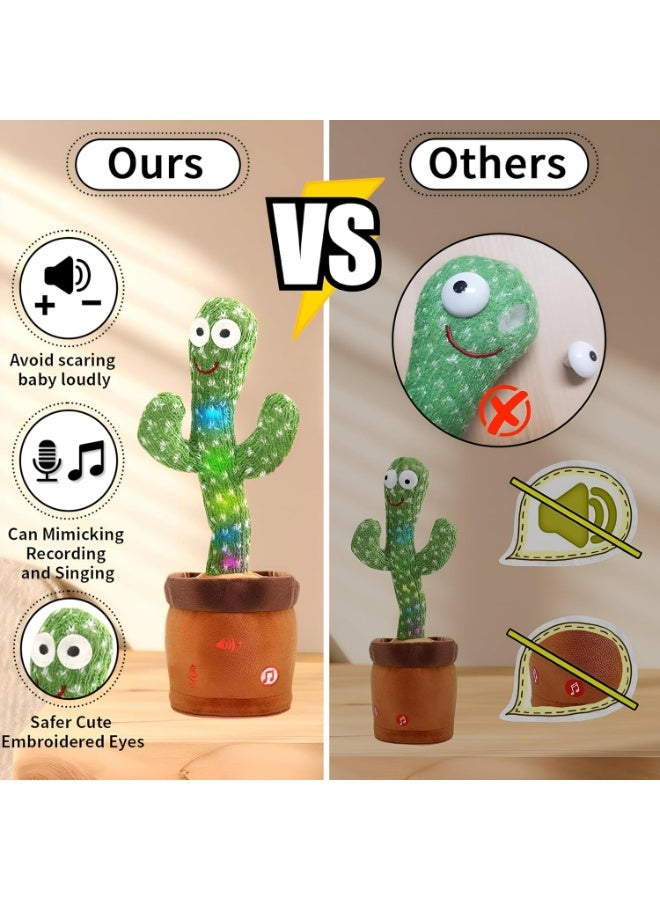 Electric Dancing Plant Cactus Plush Stuffed Toy -Green/Brown With Music For Kids ‎32 x 27 x 11.5cmElectric Dancing Cactus Plant Stuffed Toy With Music - Image 4