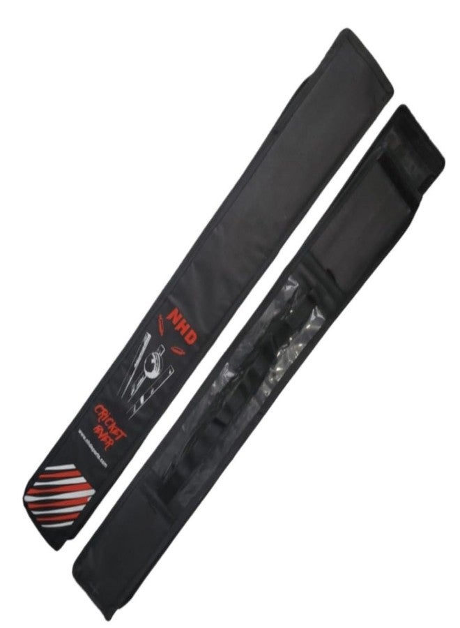 NHD EliteGuard Pro Padded Cricket Bat Cover | Universal Fit for English & Kashmir Willow | Premium Shockproof Bat Case with Handle, Pocket & Water-Resistant Material | Cricket Accessories - Image 1