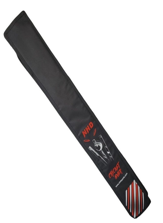 NHD EliteGuard Pro Padded Cricket Bat Cover | Universal Fit for English & Kashmir Willow | Premium Shockproof Bat Case with Handle, Pocket & Water-Resistant Material | Cricket Accessories - Image 5