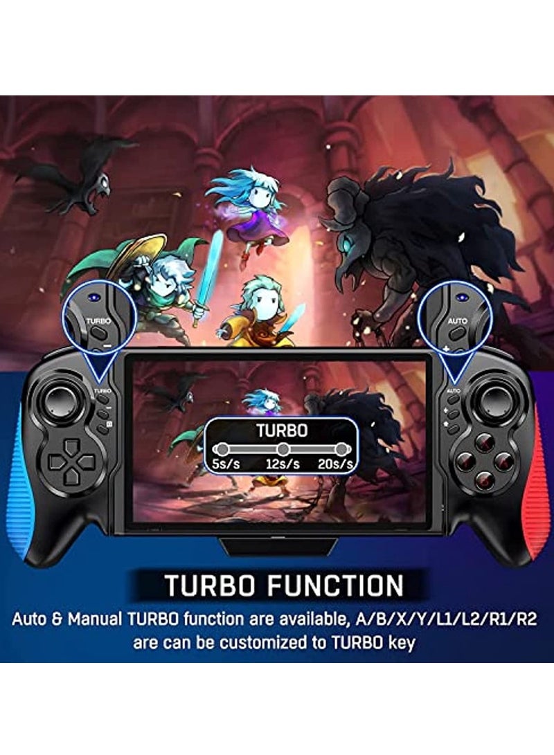 Beauenty Switch Controller For Nintendo Switch/Oled One-Piece Joypad Controller Replacement For Nintendo Switch Pro Controler Switch Controllers Remote With Adjustable Turbo And Dual Motor - Image 2