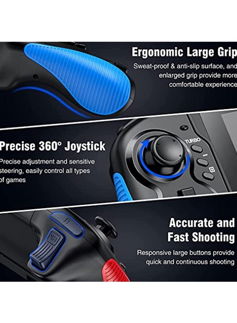 Beauenty Switch Controller For Nintendo Switch/Oled One-Piece Joypad Controller Replacement For Nintendo Switch Pro Controler Switch Controllers Remote With Adjustable Turbo And Dual Motor - Image 5