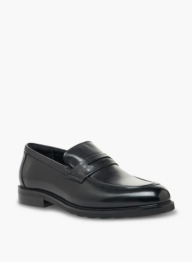 دوتشيني Men Leather Penny Loafers