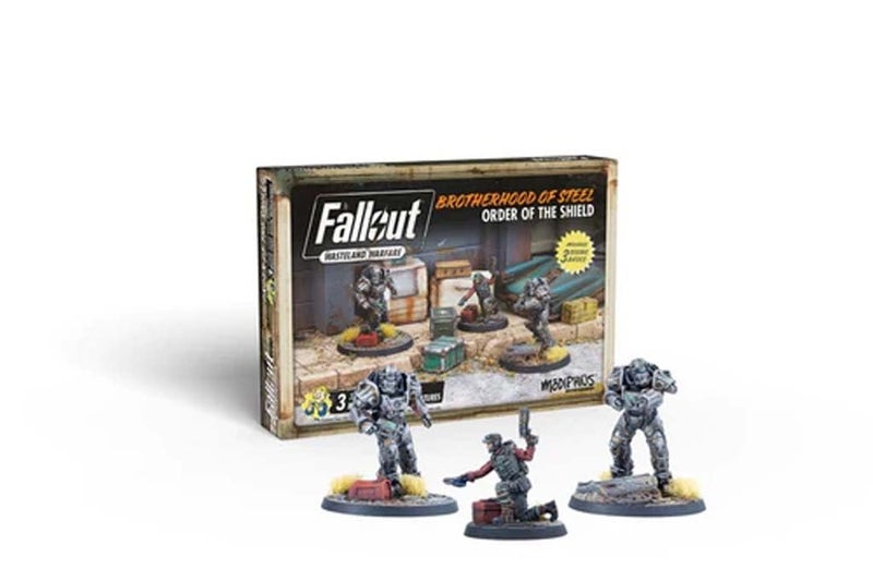 Modiphius Fallout Wasteland Warfare Brotherhood of Steel Order of the Shield - Image 3
