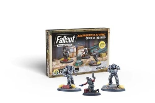Modiphius Fallout Wasteland Warfare Brotherhood of Steel Order of the Shield - Image 1