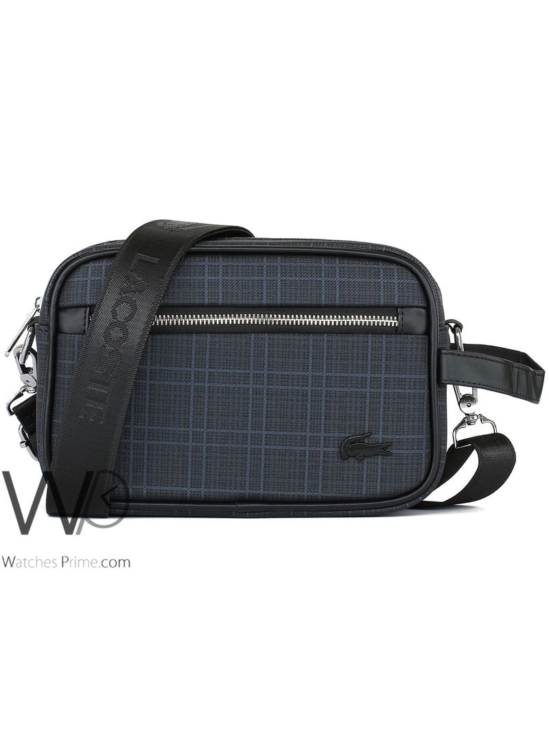 LACOSTE Navy Blue Lacoste Shoulder Crossbody Men Hand Bag  - Image 1