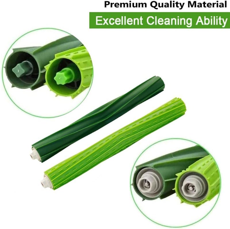 GIB cleaningtool Replacement Parts for iRobot Roomba s9 (9150) s9+ s9 plus (9550) S-Series Vacuum Cleaner 24 Pack, 2 Pack of Multi-Surface Rubber Roller Brushes, 6 Filters, 6 Side Brushes, 6 Dust Bags and 2 Tools - Image 5