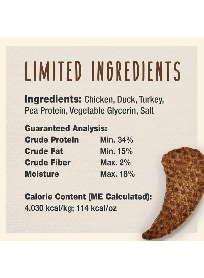 كاديت وصفة كاديت جورميه هوم ستايل تيرديكان - مكافآت تدريب الكلاب من لحم الديك الرومي المجفف الصحي والطبيعي، مصنوعة من لحم الديك الرومي والبط والدجاج الحقيقي، 14 أونصة - Image 3