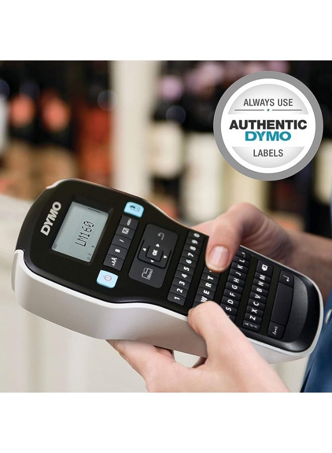 Dymo Labelmanager Handheld Label Maker (1790415), Black, S0946320, Lm160, Medium - Image 5