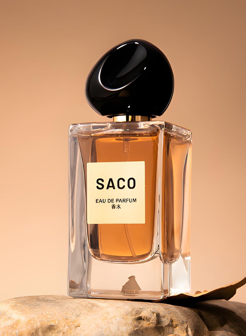 Saco Eau de Parfum，EDP，Sandalwood Long-Lasting Fragrance-50ml - Image 1