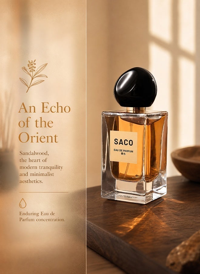 ساكو Eau de Parfum,EDP,Sandalwood عطر طويل الأمد -50 مل - Image 5