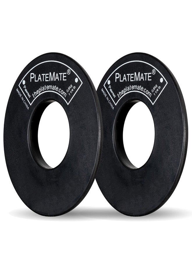 PlateMate Micro Loading 1.25 Pound Donut Weight Plate - 1 Pair - Image 1