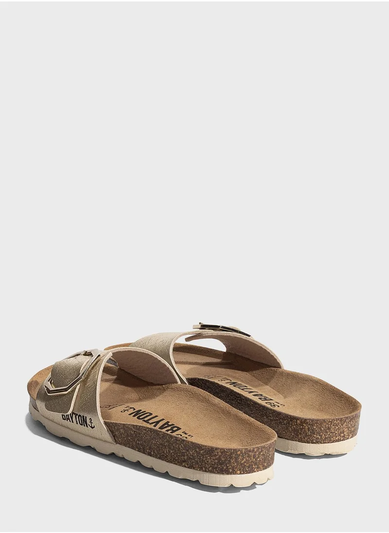 BAYTON Zephyr One Strap Flat Sandals