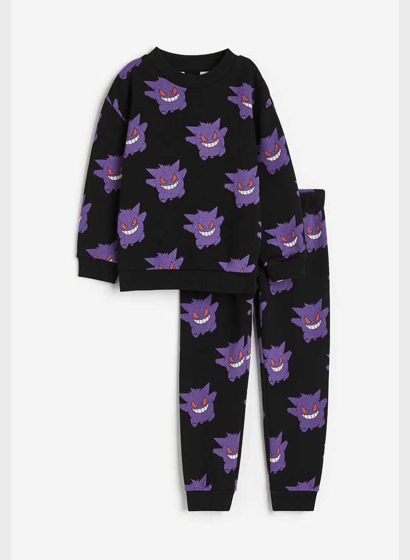 H&M Kids Pokemon Print Sweatshirt & Sweatpants