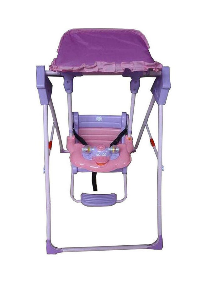 أملا لعبة أطفال متأرجحة بمظلة من أملا