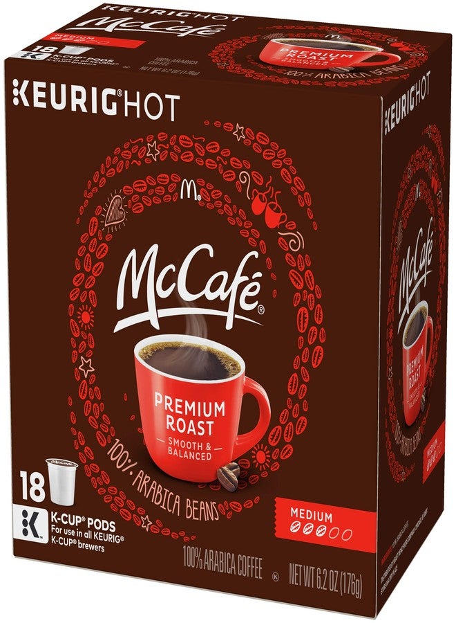 McCafe Premium Roast Keurig K Cup Coffee Pods (18 Count) - Image 5
