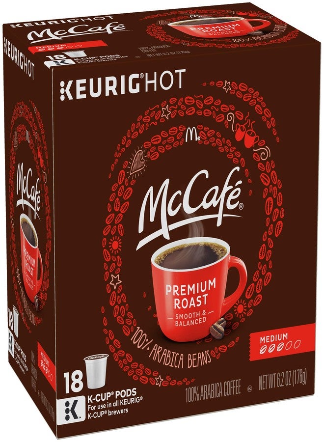 McCafe Premium Roast Keurig K Cup Coffee Pods (18 Count) - Image 4